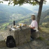 Picnic break above St Martin de Valamas | Keith Starr