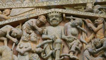 'Hell', The last Judgement, St.Foy, Conques