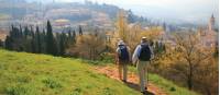 Walking into Assisi