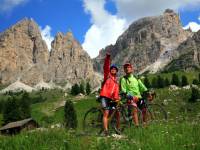 Biking around the Dolomites, Italy