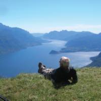 Above Lake Como