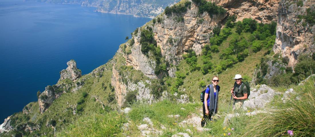 Hiking along the Sentiero degli Dei |  <i>John Millen</i>