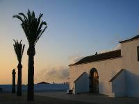 Dusk at the mountain village of Chipude in La Gomera