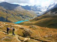 Descending from Col de Torrent on the Alpine Pass Route in Switzerland |  <i>John Millen</i>