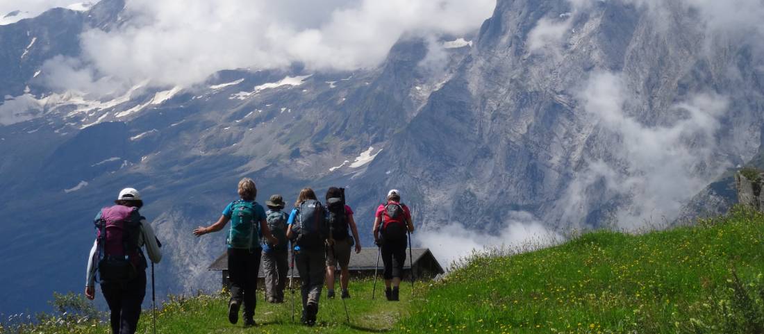 Walking back down to Meiringen