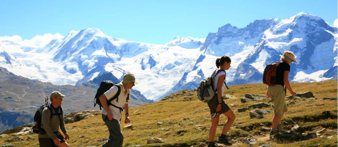 On the Via Alpina trail