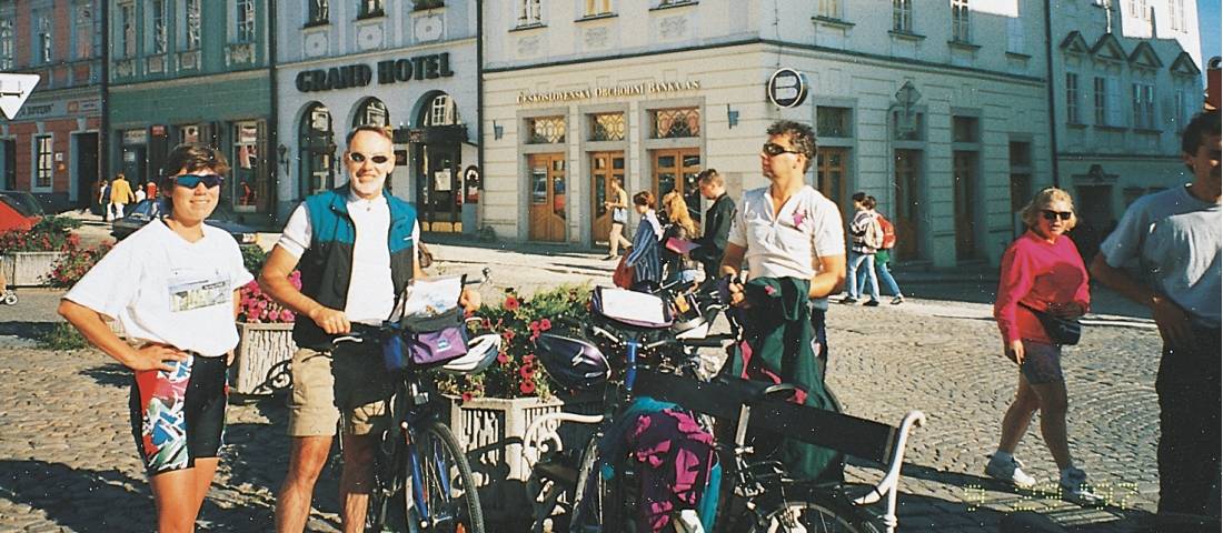 Cyclists in Telc |  <i>Martin Minarik</i>