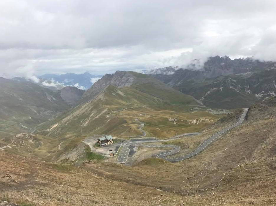 One of the descents on the TDF 2018 trip