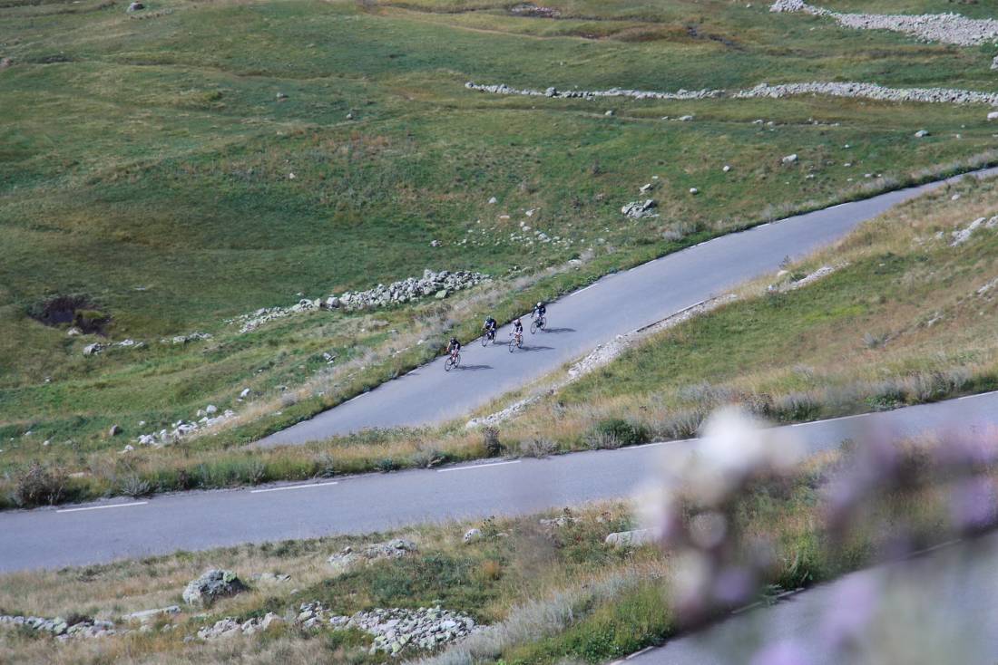 Quiet roads on the Tour de France Cycle