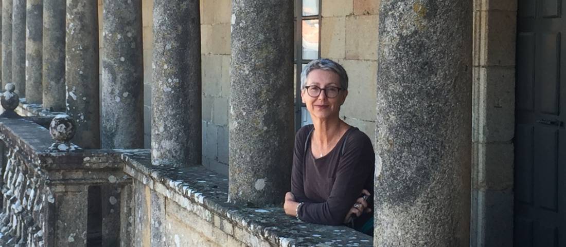 Dana reflecting on her Best of the Camino trip |  <i>Dana Garofani</i>