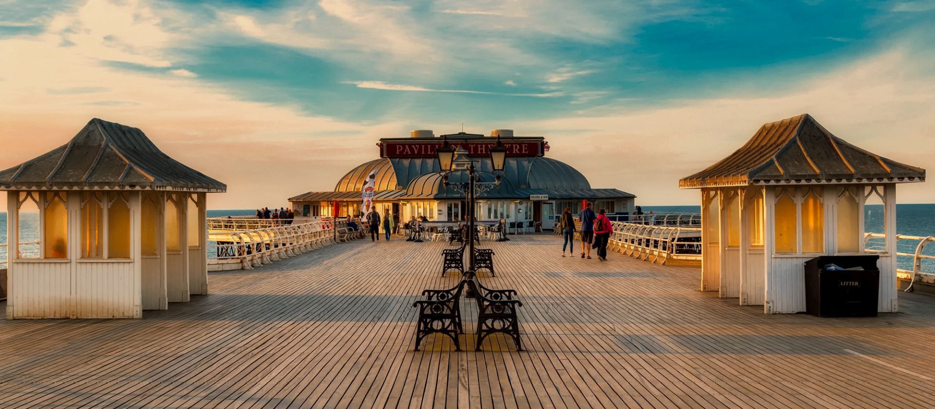 The pier at Cromer, Norfolk Coast Path