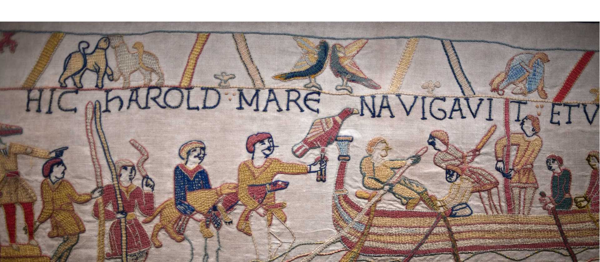 The Bayeaux Tapestry famously depicting the Battle of Hastings | Andrea Izzotti