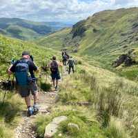 Descending to Grasmere on the Coast to Coast | Fiona Marshall