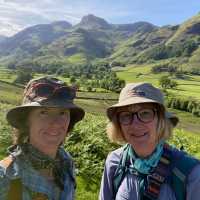 Hikers on the Cumbria Way, England | C. Johnson