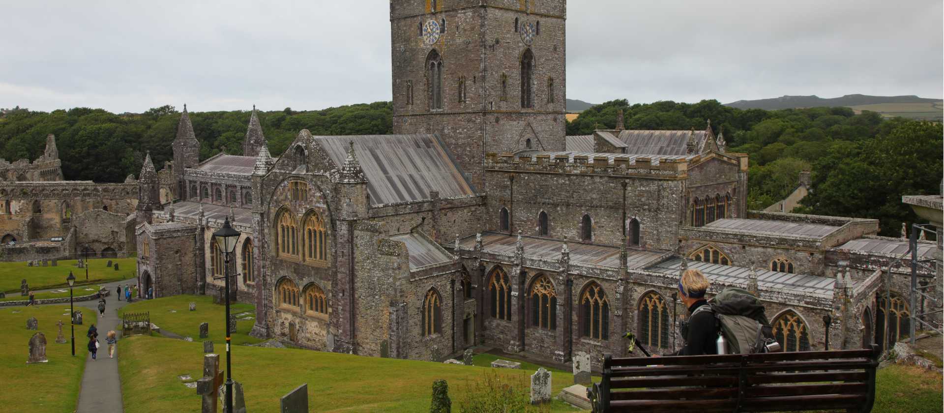 Resting by St. Davids Cathedral | John Millen