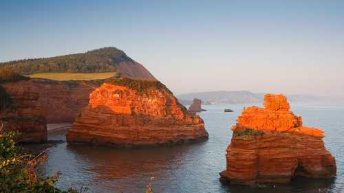 Sea Stacks at Ladram Bay, South West Coast Path | Milan Gondra