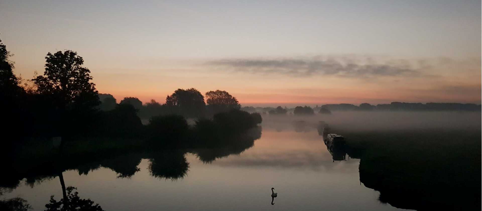 Sunrise on the River Thames | P R Walkingshaw