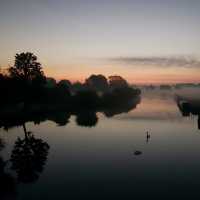 Sunrise on the River Thames | P R Walkingshaw