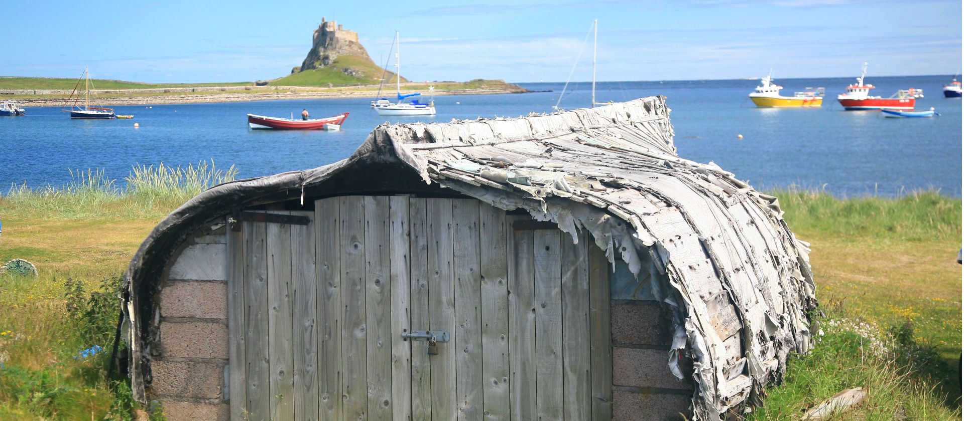 Fisherman's hut in old boat | John Millen