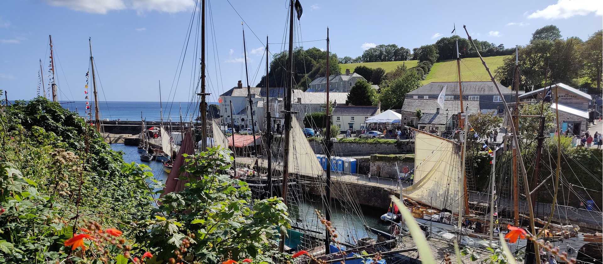 Sunshine, fresh sea air, and the welcoming harbour of Charlestown on the South West Coast Path | Humberts