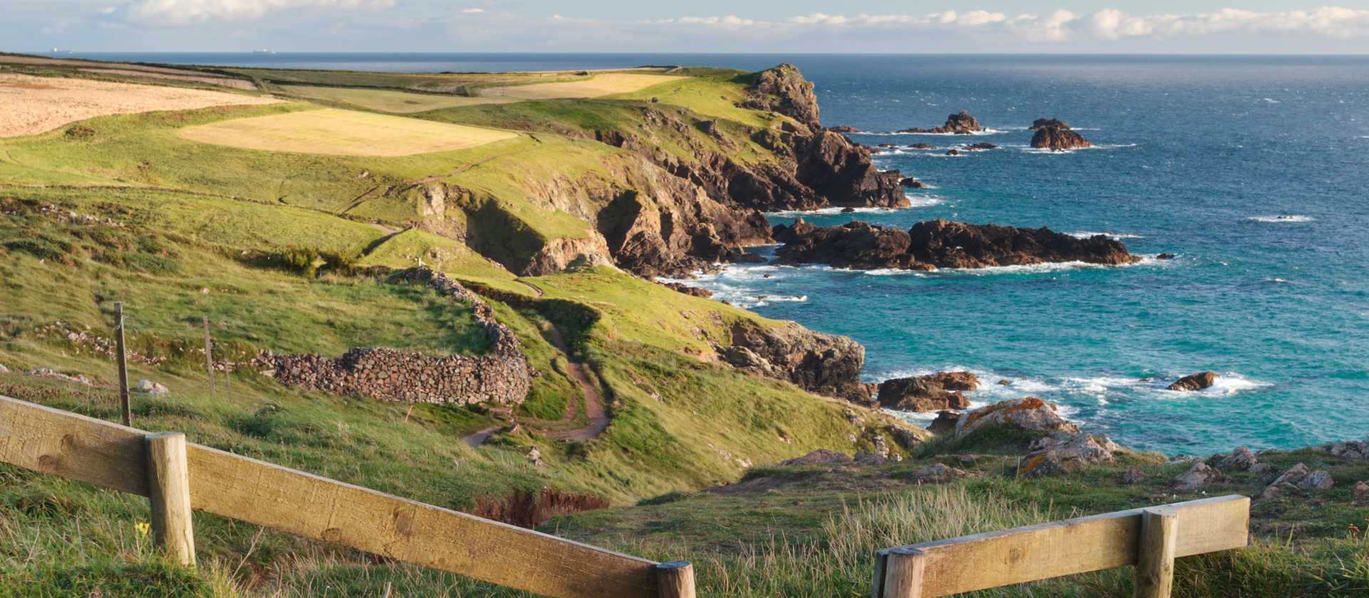 The stunning Cornish coast