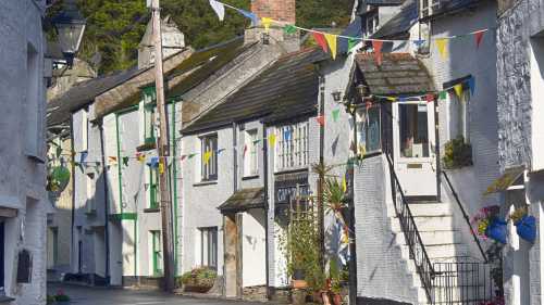 Pretty Cornish town | TheDigitalArtist
