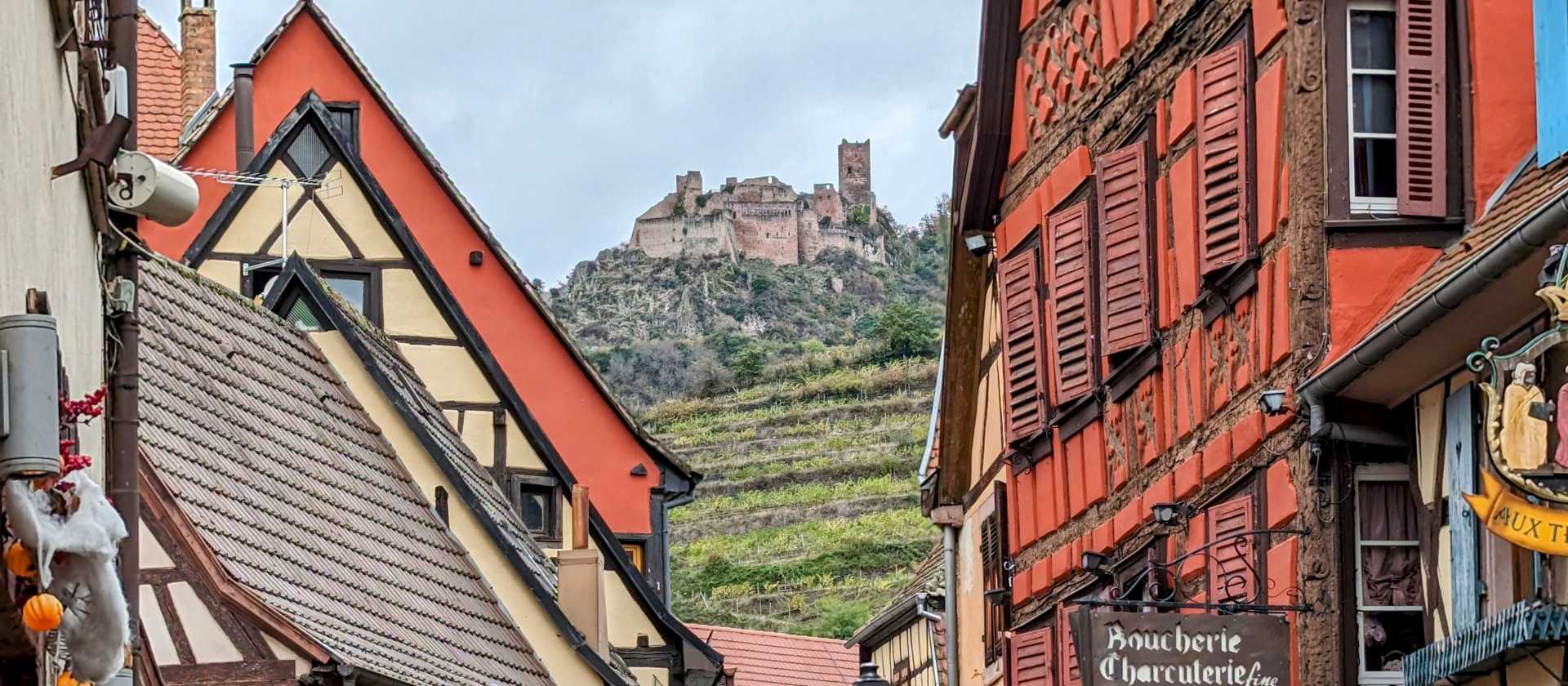Chateau de Saint Ulrich from Ribeauville | Jon Millen