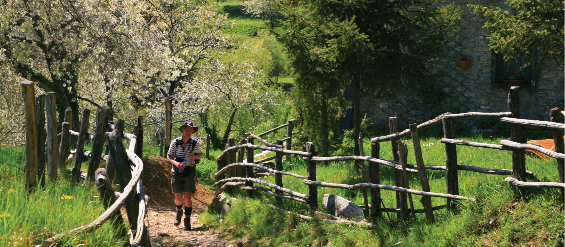 Approaching San Luigi, Italy's Apuane Alps