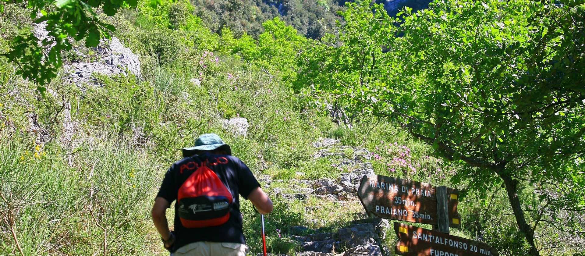 Steep steps towards Bomerano | John Millen