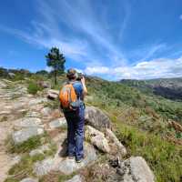 Enjoying the views, Peneda Geres National Park, Portugal
