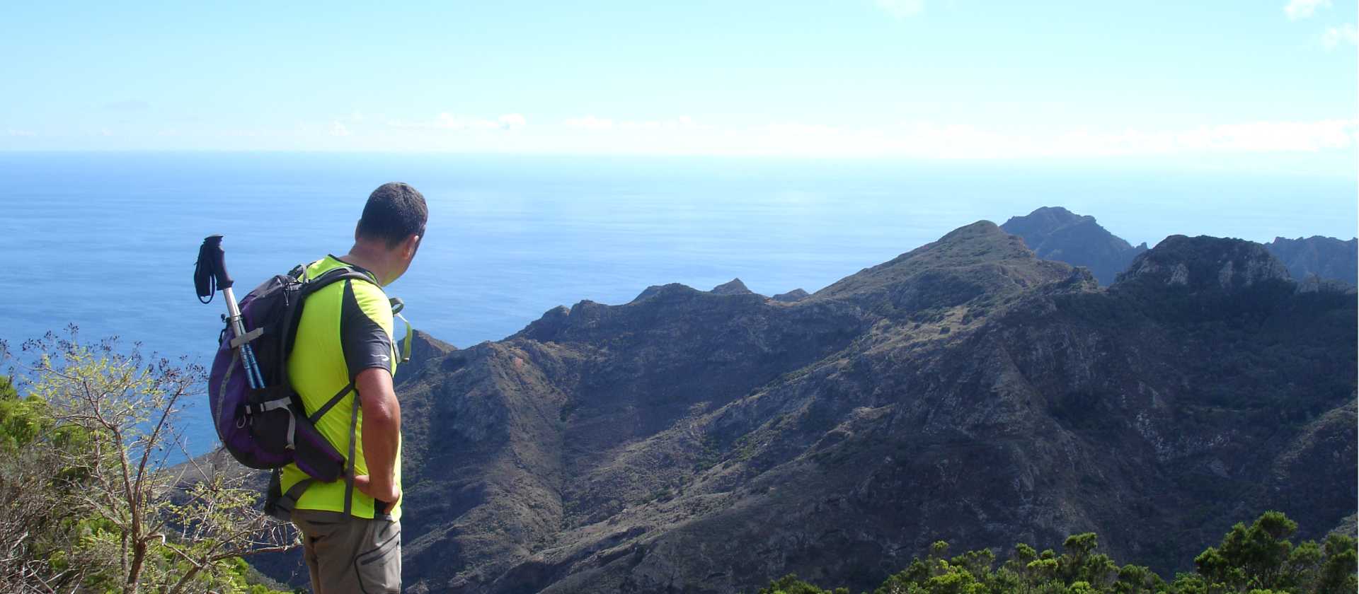 The views are ever-changing while hiking in Tenerife