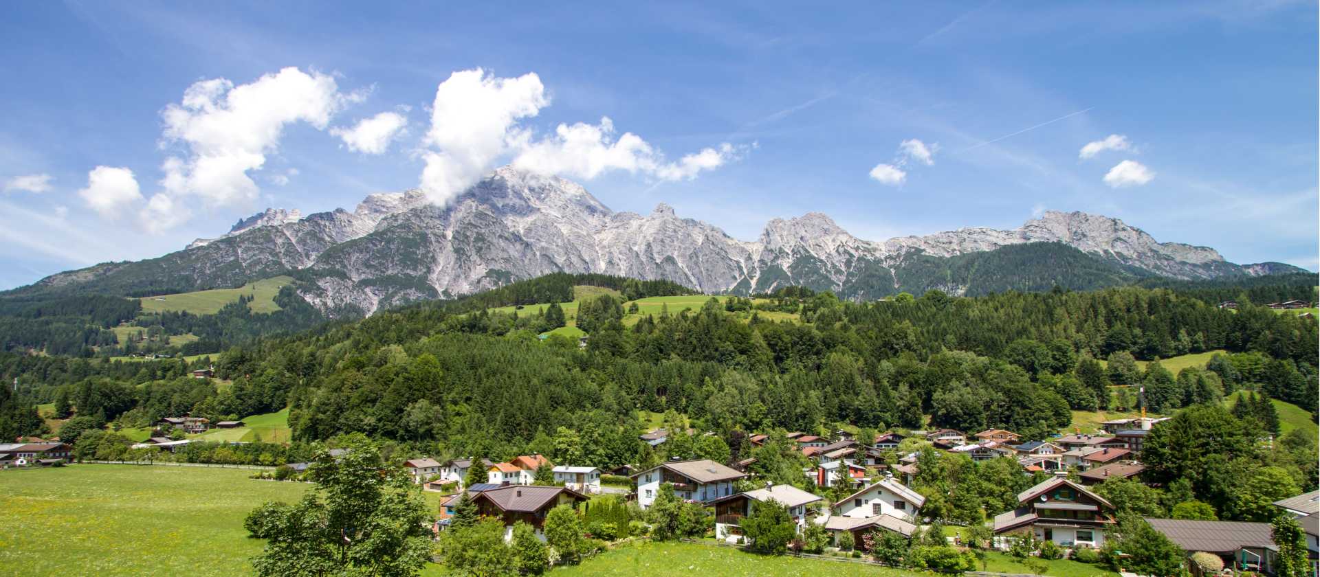 Beautiful alpine scenery, Austria