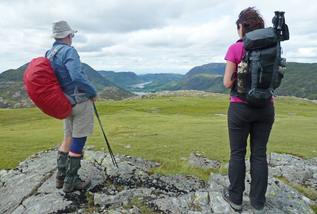 A couple of hikers take in scenes on England's beautiful Lake District |  <i>John Millen</i>