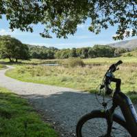 Exploring the Langdale Valley Cycle Trail in the English Lake District on an e-bike
