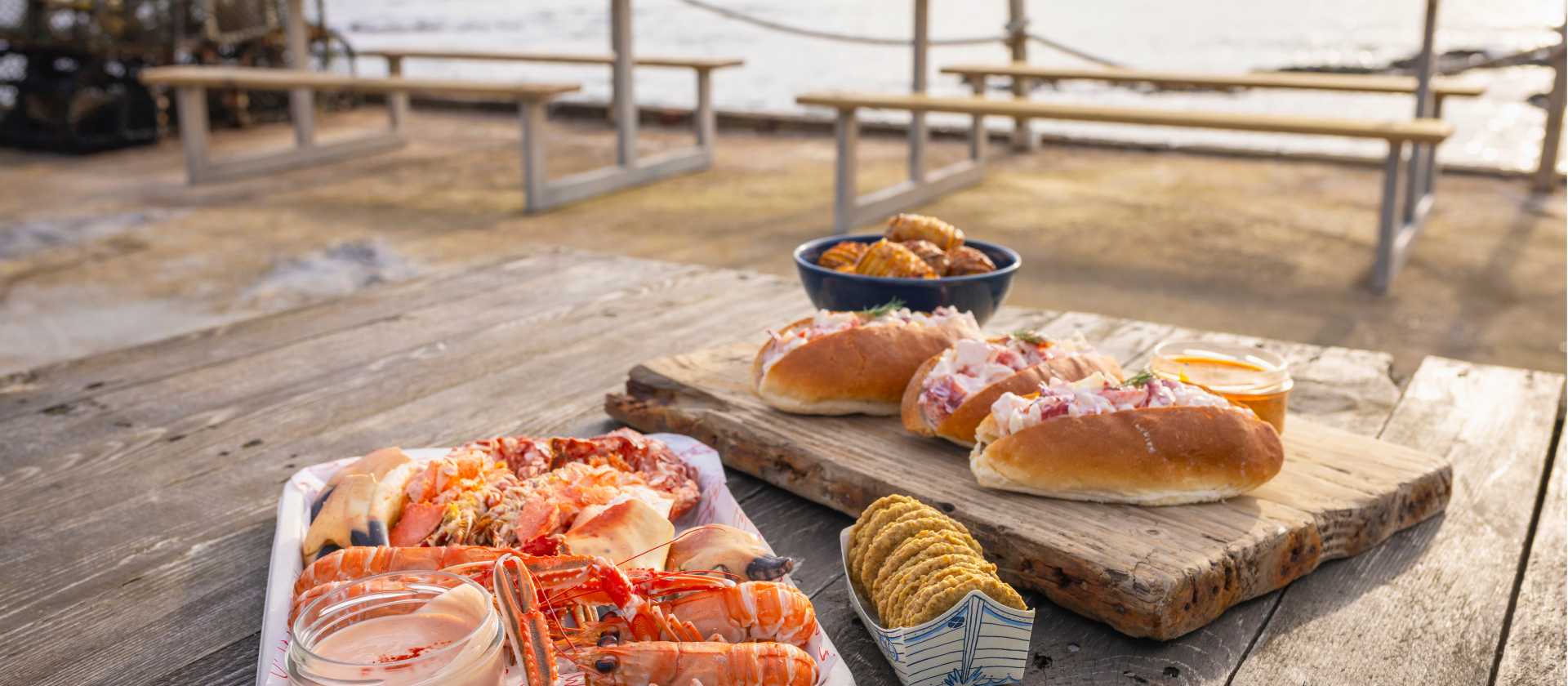 Enjoy the freshest seafood on you Fife walking holiday