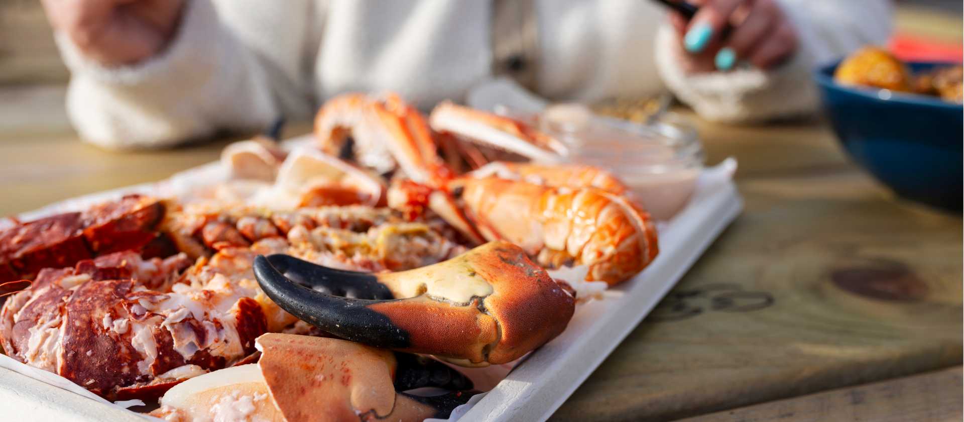 Enjoy the freshest seafood on you Fife walking holiday