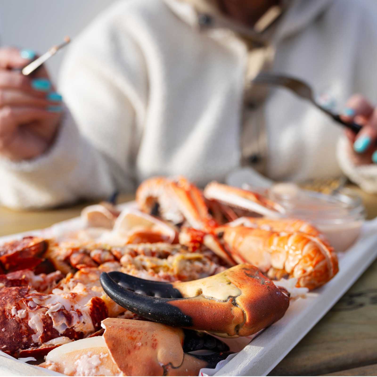 Enjoy the freshest seafood on you Fife walking holiday