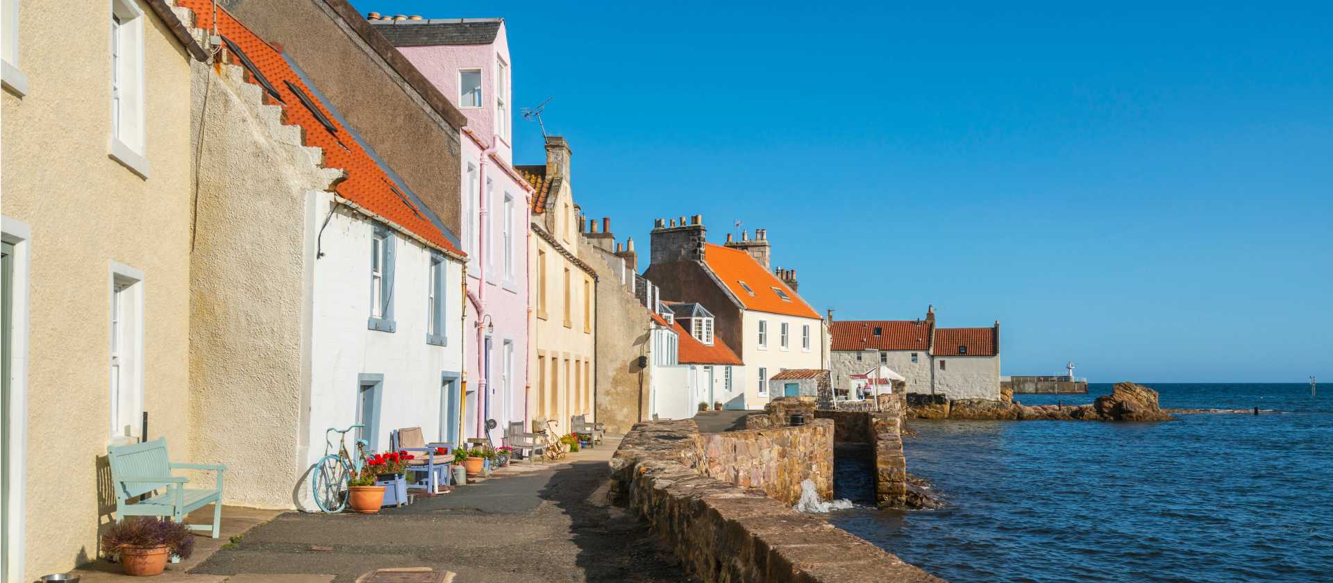 The hike takes you to the charming fishing village of Pittenweem in the East Neuk of Fife