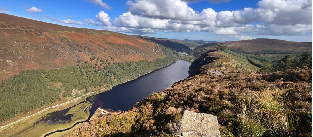 View of Glendalough Valley from the Spinc Trail |  <i>Melodie Theberge</i>