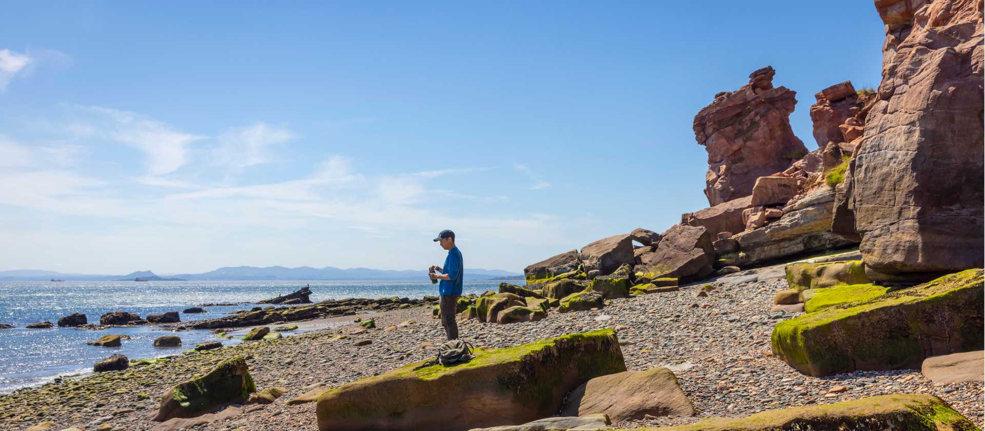 The Fife Coastal Path takes you to discover the Wemyss Caves