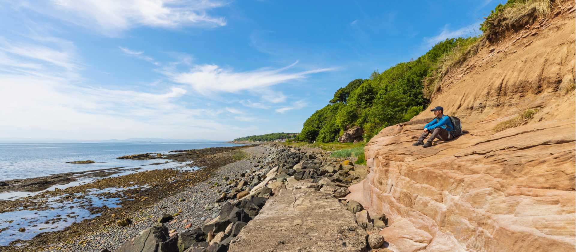 The Fife Coastal Path takes you to discover the Wemyss Caves