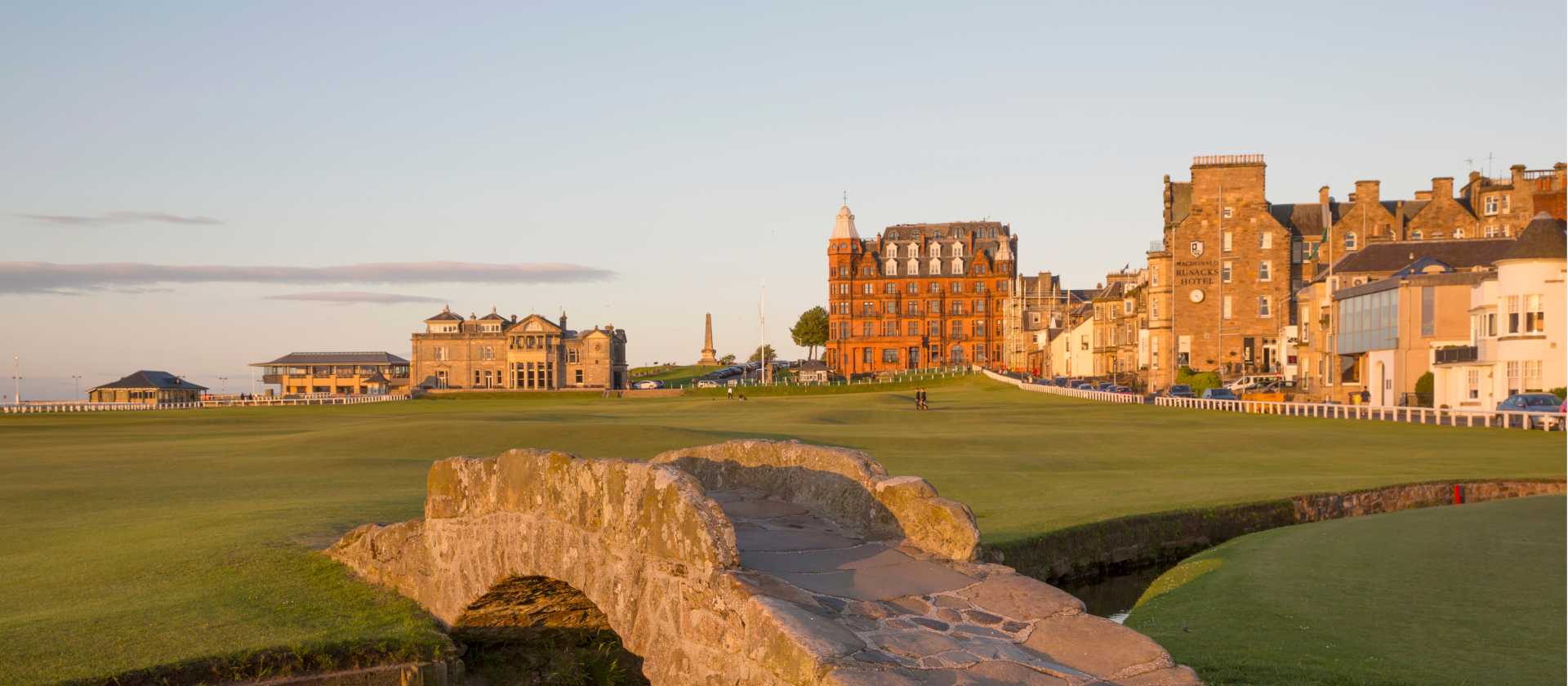 Walk past The Old Course at St Andrews; the "Home of Golf"