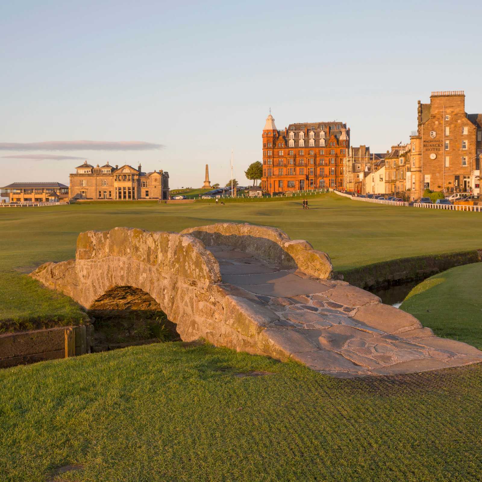 Walk past The Old Course at St Andrews; the "Home of Golf"