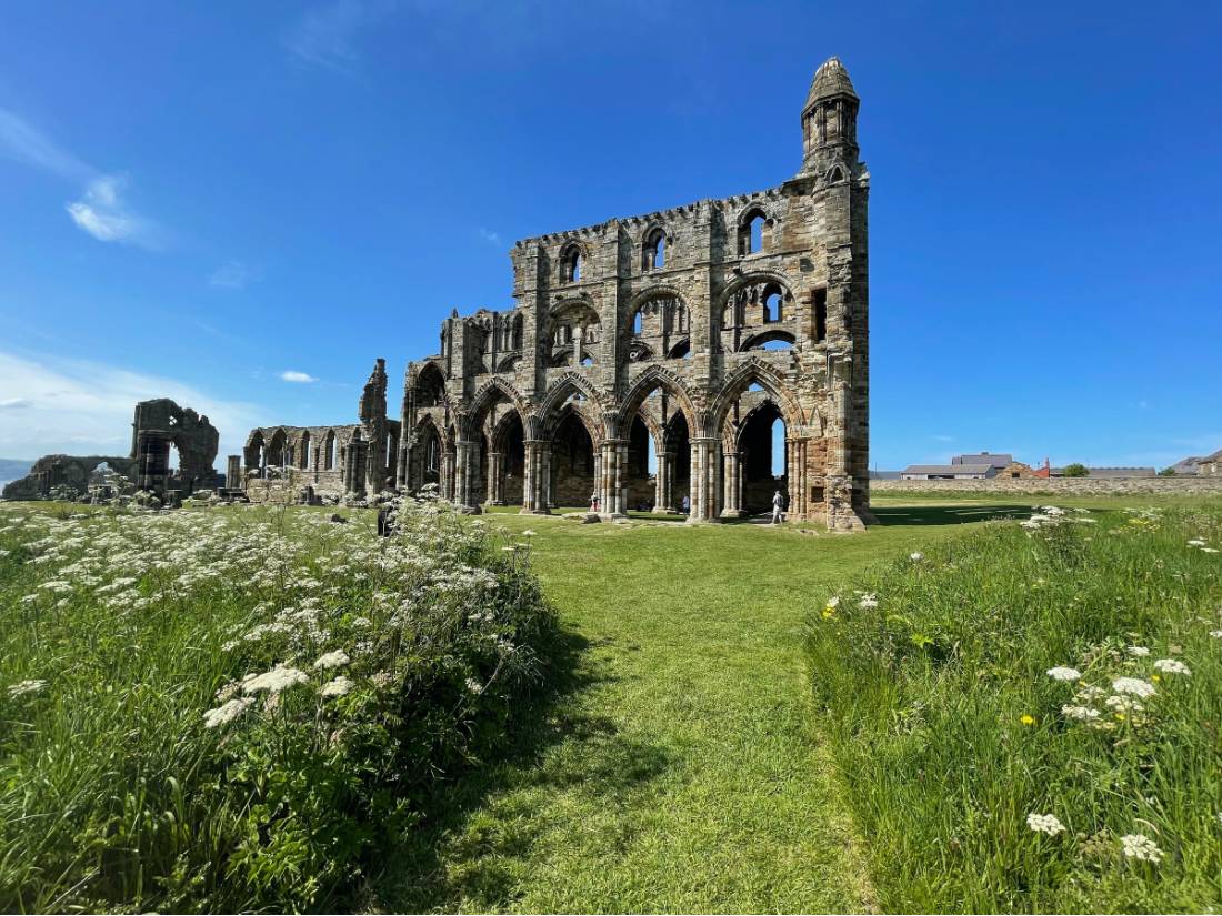 Abbey Lane and the ruins of the stunning Whitby Abbey |  <i>iSaw</i>
