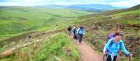 Ascending Conic Hill, Scotland