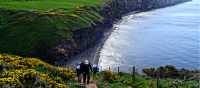 Ascending Fleswick Bay on the Coast to Coast near St Bees | John Millen