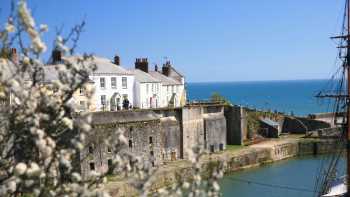 Charlestown Harbour,John Millen Charlestown Harbour on the Cornish Coastal Path