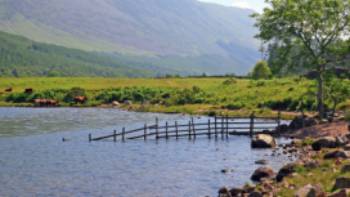 Coast to Coast,John Millen Reaching the end of Ennerdale Water with Red Pike in the distance
