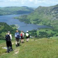 Enjoy the spectacular views above Patterdale on the Coast to Coast walk