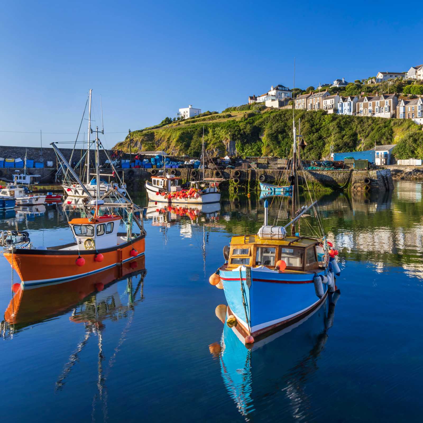 Mevagissey inner harbour in Cornwall | Jim Monk
